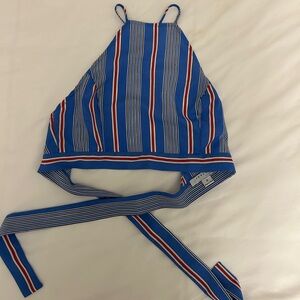 Red, White & Blue Crop top, S